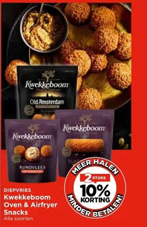 Kwekkeboom Oven & Airfryer Snacks