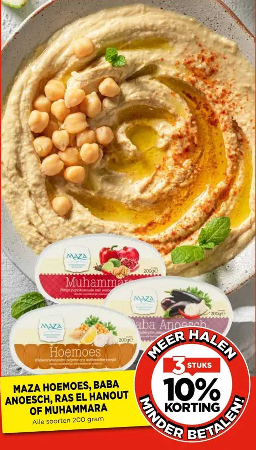 MAZA HOEMOES, BABA ANOESCH, RAS EL HANOUT OF MUHAMMARA