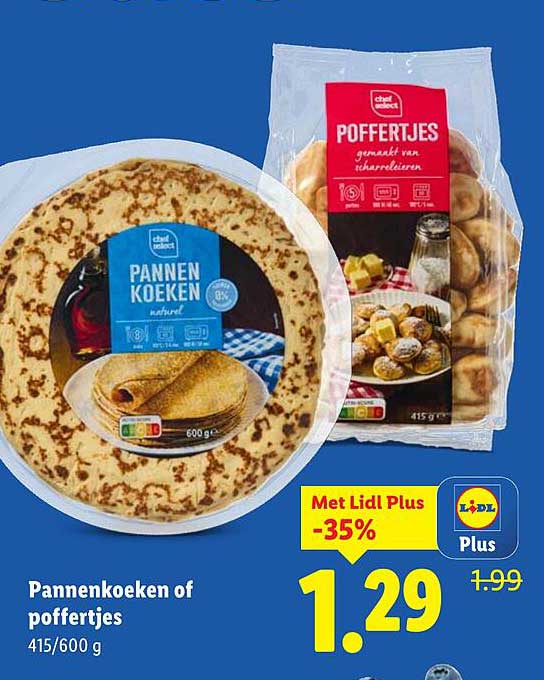 Pannenkoeken of poffertjes