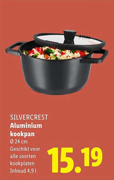 SILVERCREST Aluminium kookpan