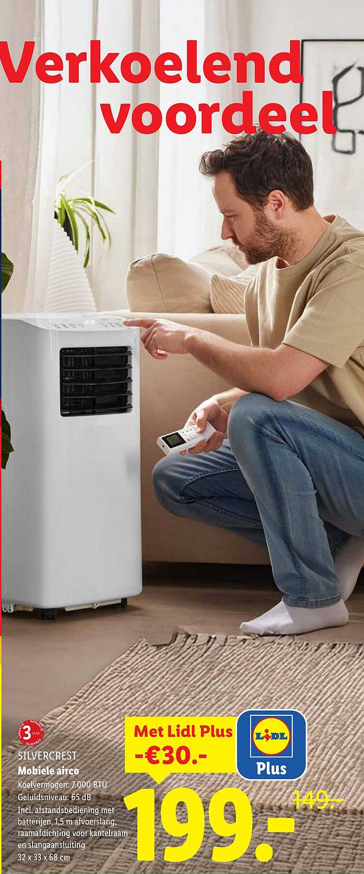 SLIVERCREST Mobiele airco