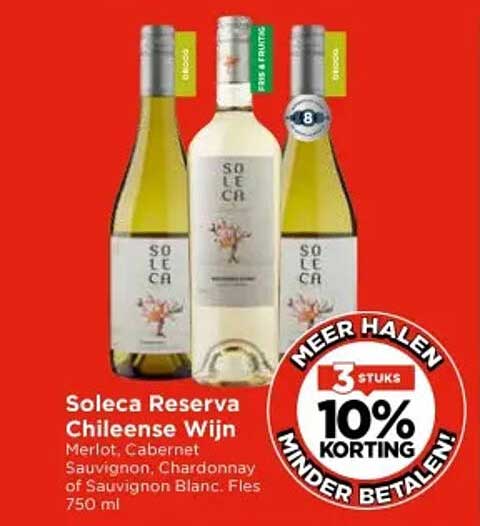 Soleca Reserva Chileense Wijn
