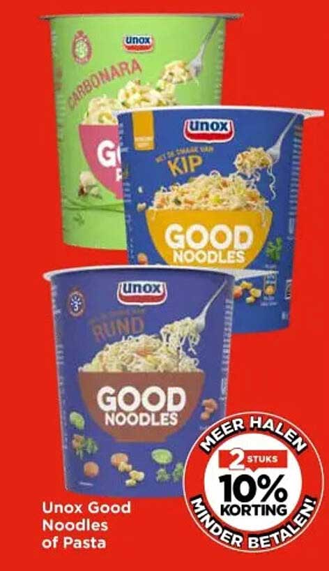 Unox Good Noodles of Pasta