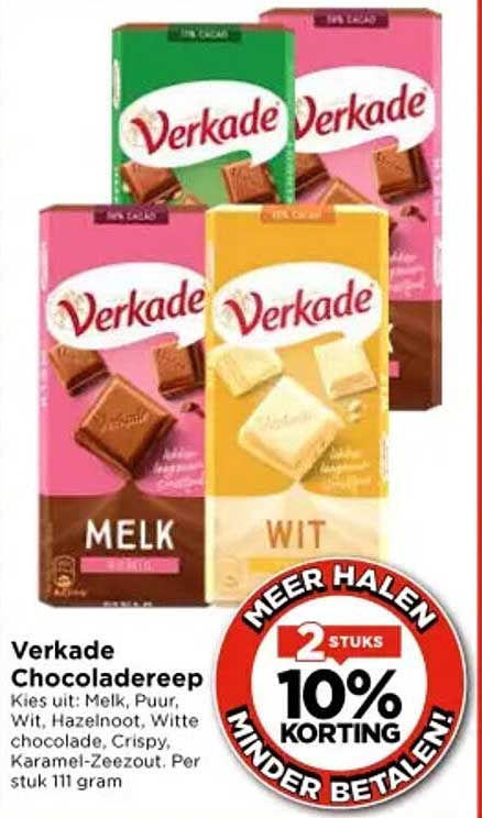 Verkade Chocoladereep