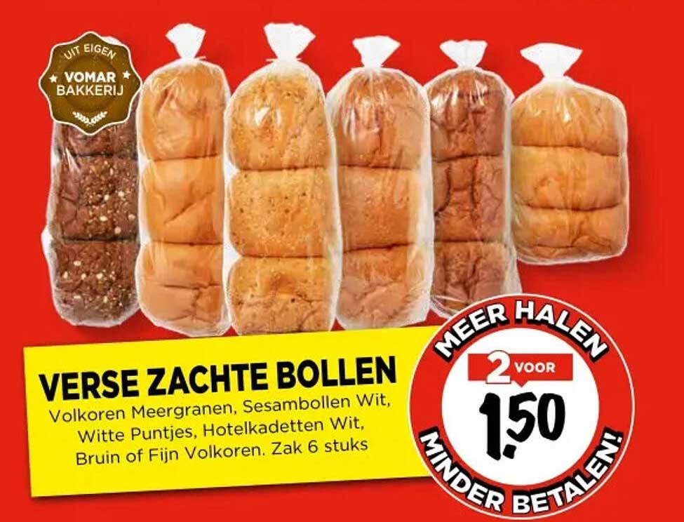 VERSE ZACHTE BOLLEN