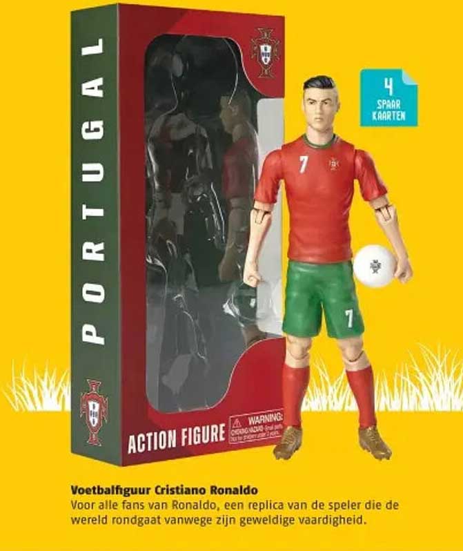 Voetbalfiguur Cristiano Ronaldo