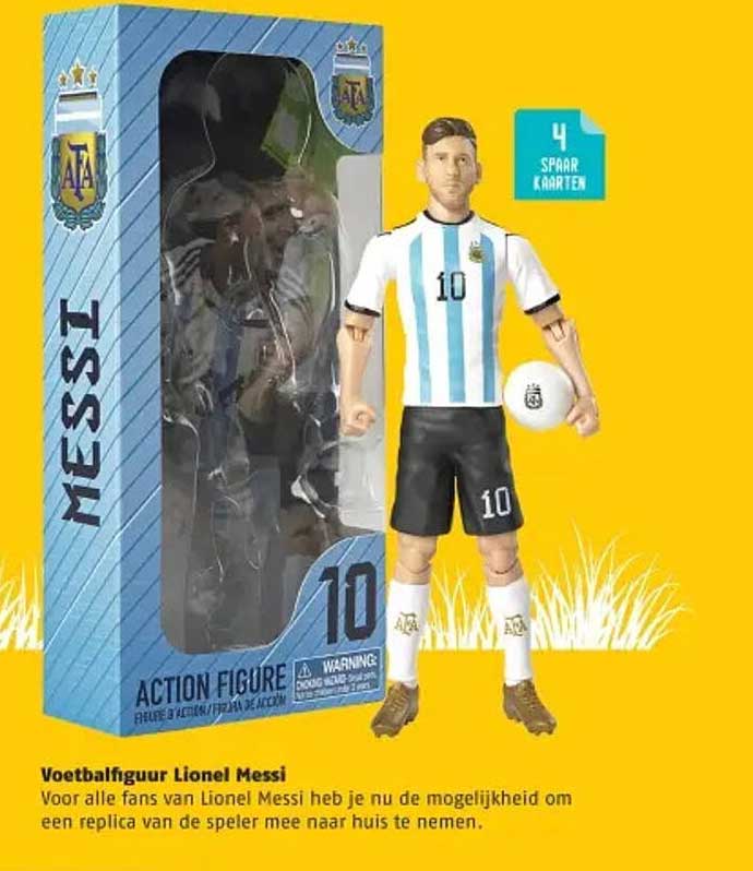 Voetbalfiguur Lionel Messi