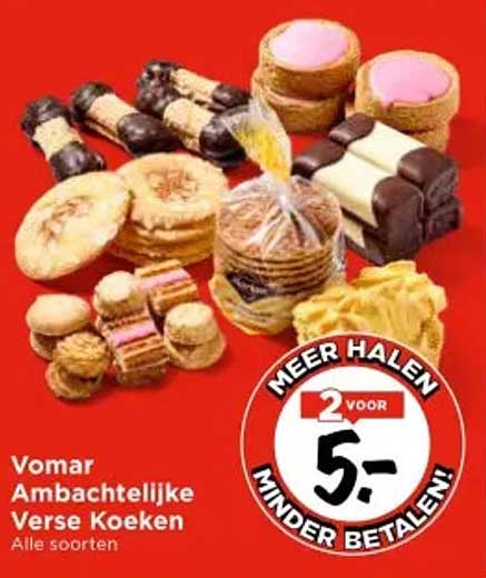 Vomar Ambachtelijke Verse Koeken