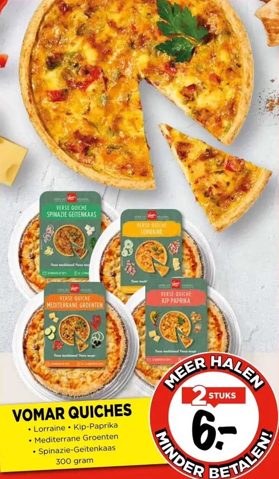VOMAR QUICHES