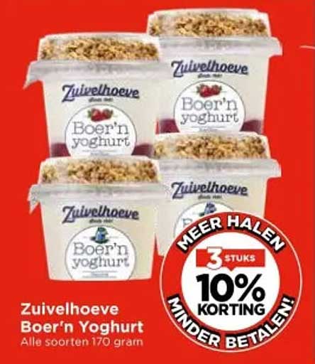 Zuivelhoeve Boer'n Yoghurt