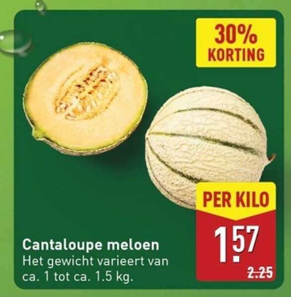 Cantaloupe meloen