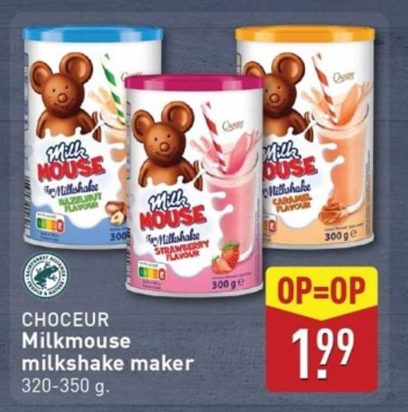 CHOCEUR Milkmouse milkshake maker 320-350 g.