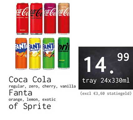 Coca Cola tray 24x330ml