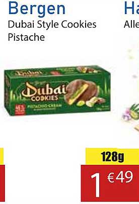 Dubai Style Cookies Pistache