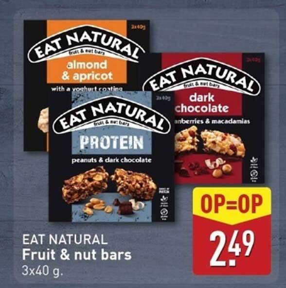 EAT NATURAL Fruit & nut bars