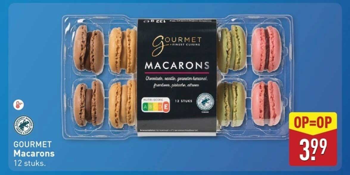 GOURMET Macarons 12 stuks