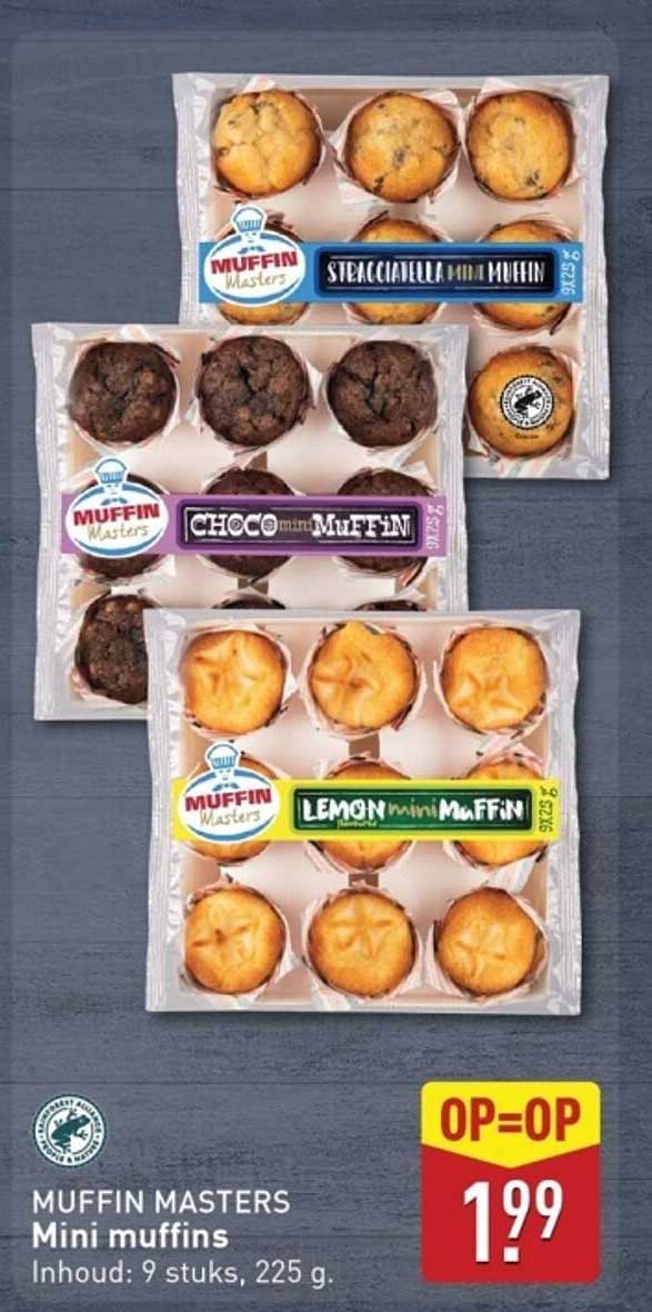 MUFFIN MASTERS Mini muffins