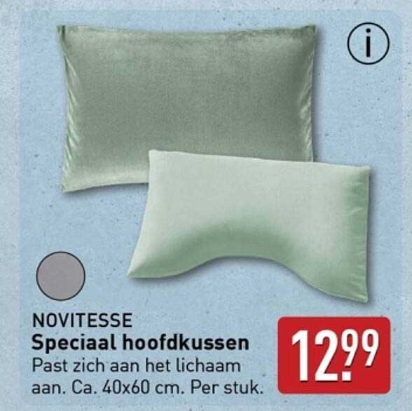 NOVITESSE Speciaal hoofdkussen