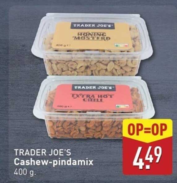 TRADER JOE'S Cashew-pindamix 400 g.