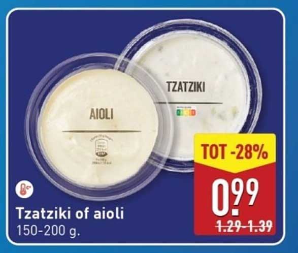 Tzatziki of aioli