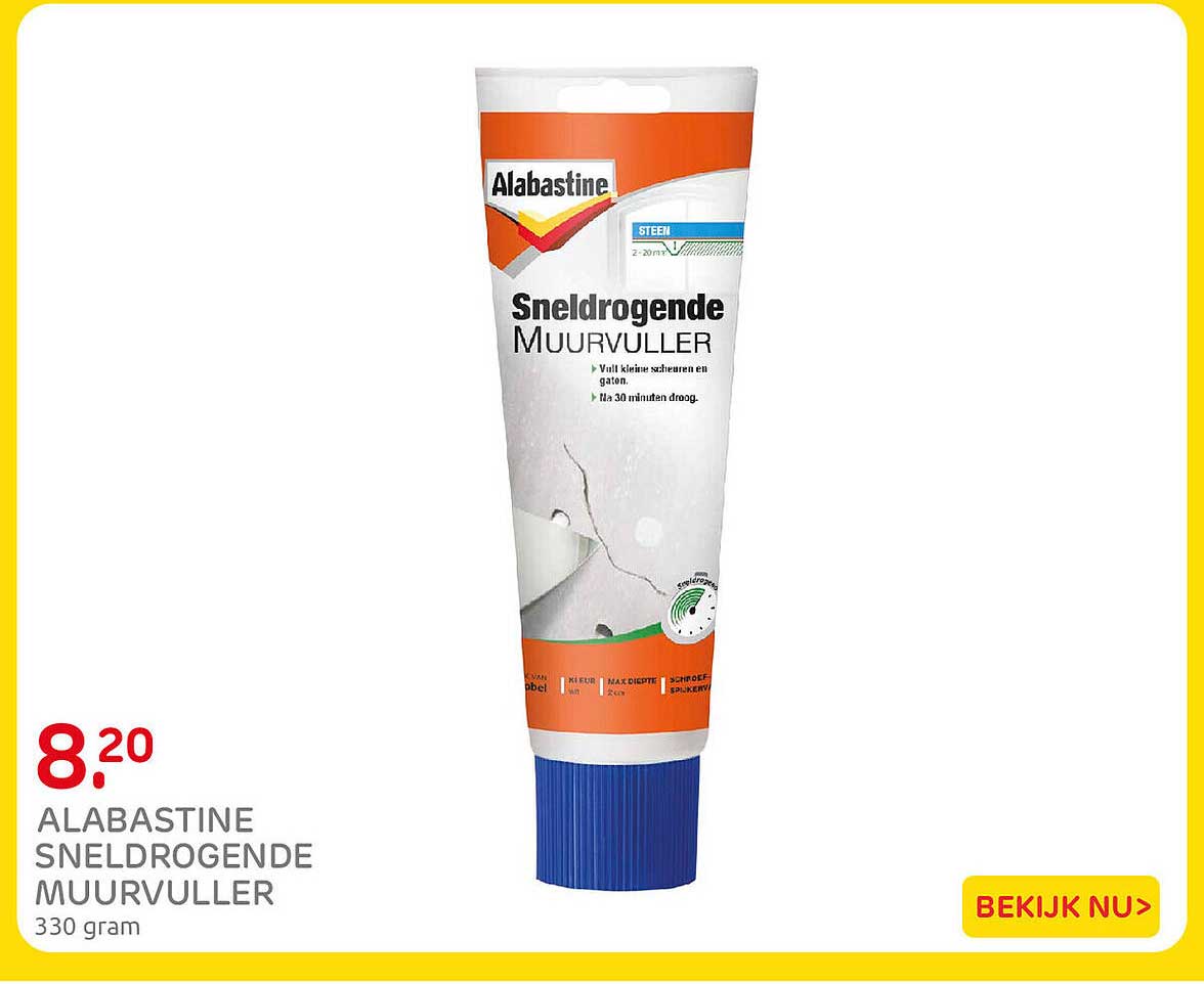 Alabastine Sneldrogende Muurvuller
