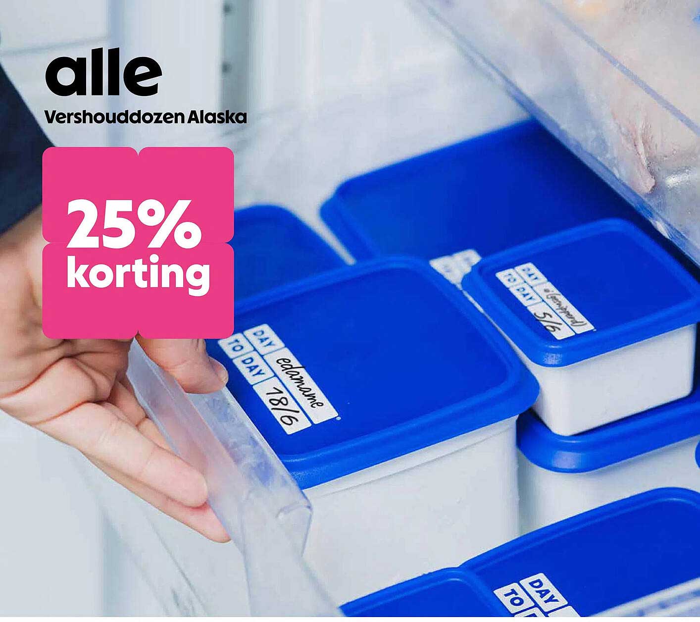 alle Vershouddozen Alaska 25% korting