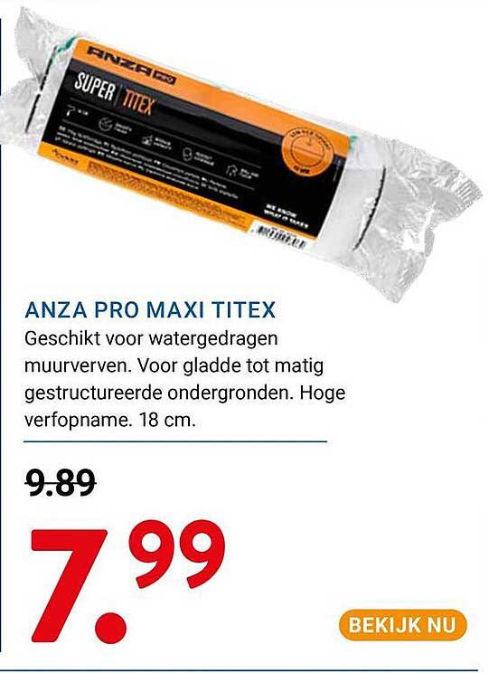 ANZA PRO MAXI TITEX