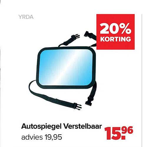 Autospiegel Verstelbaar 20% KORTING