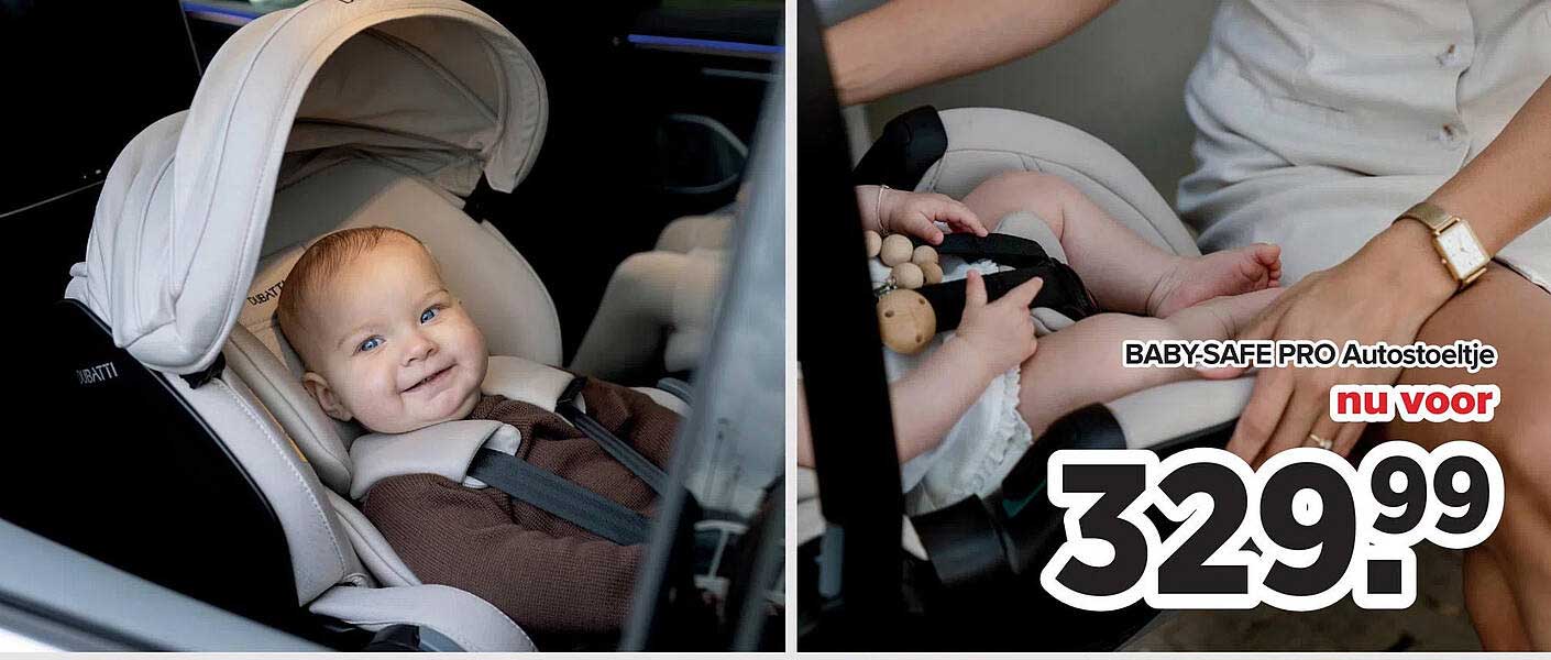 BABYSAFE PRO Autostoeltje nu voor