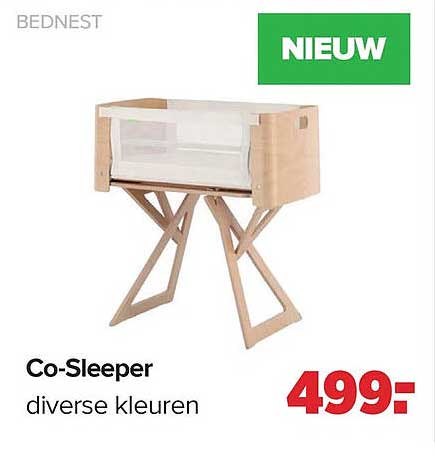 BEDNEST Co-Sleeper diverse kleuren NIEUW