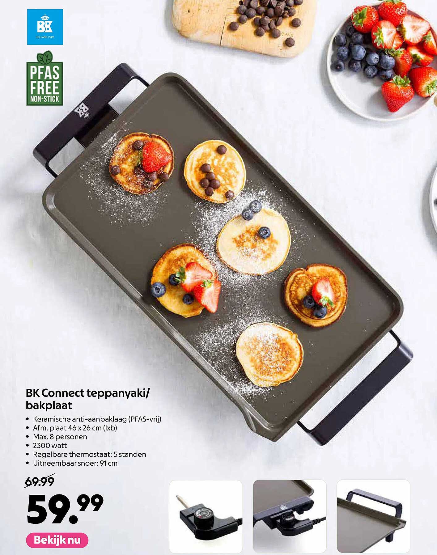 BK Connect teppanyaki/bakplaat