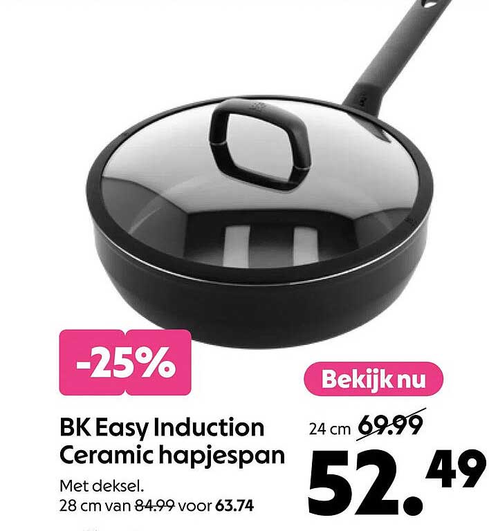 BK Easy Induction Ceramic hapjespan