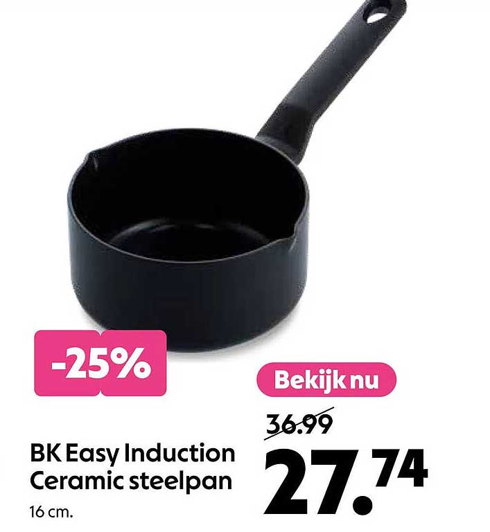 BK Easy Induction Ceramic steelpan