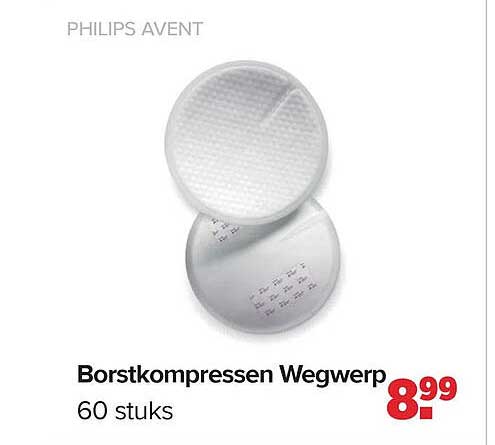 Borstkompressen Wegwerp