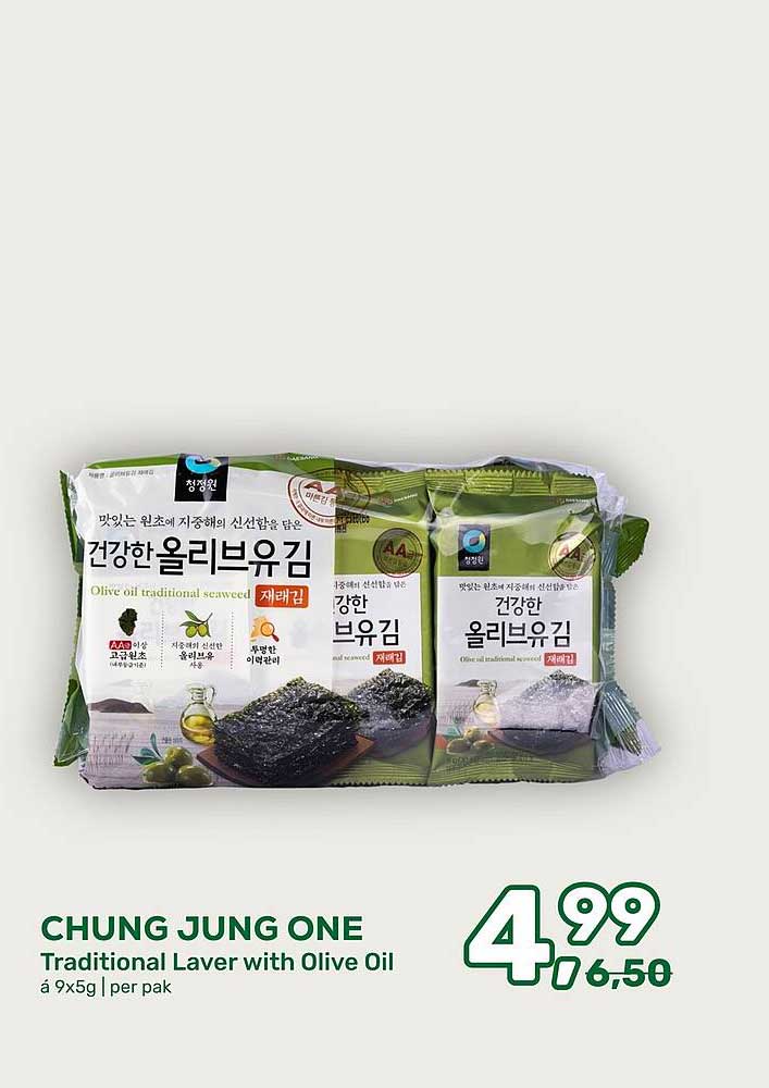 CHUNG JUNG ONE Traditional Laver with Olive Oil