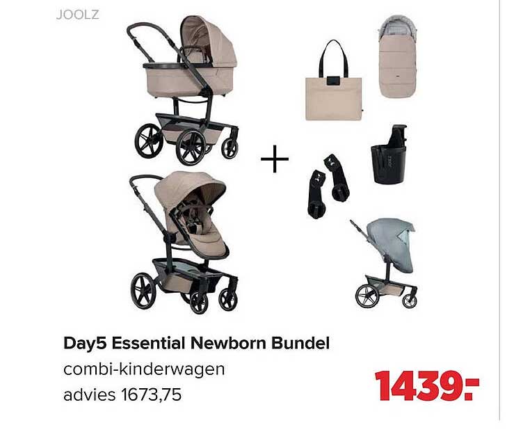 Day5 Essential Newborn Bundel combi-kinderwagen