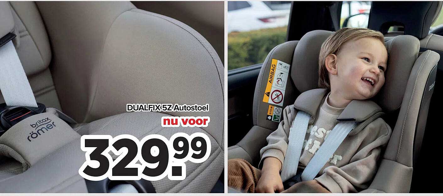 DUALFIX 5Z Autostoel nu voor