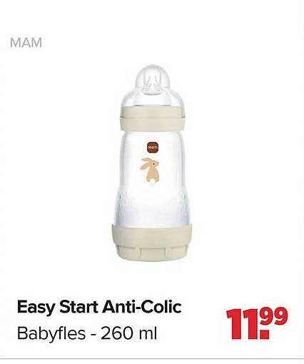Easy Start Anti-Colic Babyfles - 260 ml