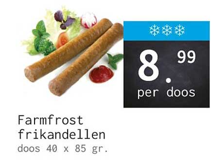 Farmfrost frikandellen