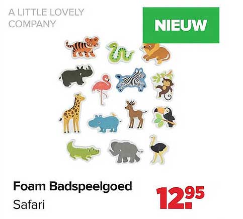 Foam Badspeelgoed Safari