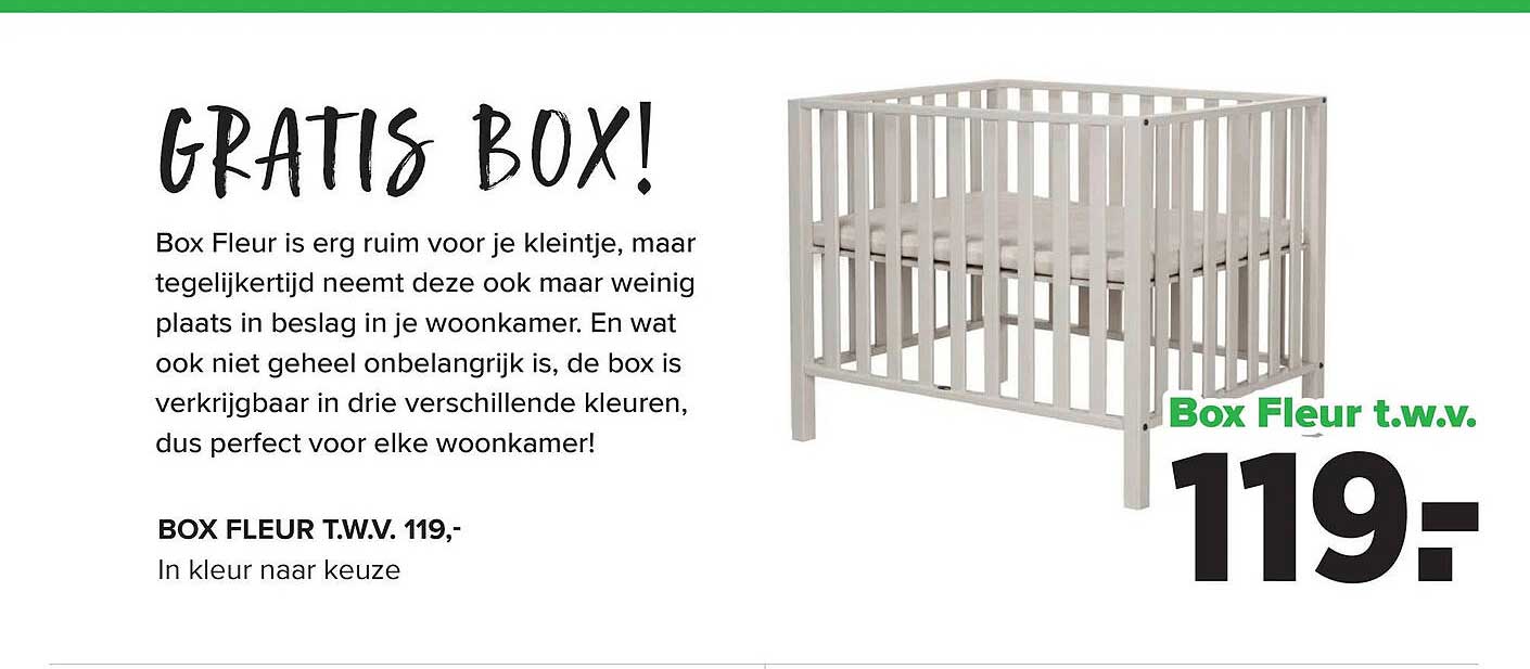 GRATIS BOX!