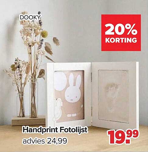 Handprint Fotolijst 20% KORTING
