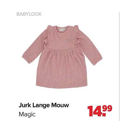 Jurk Lange Mouw Magic