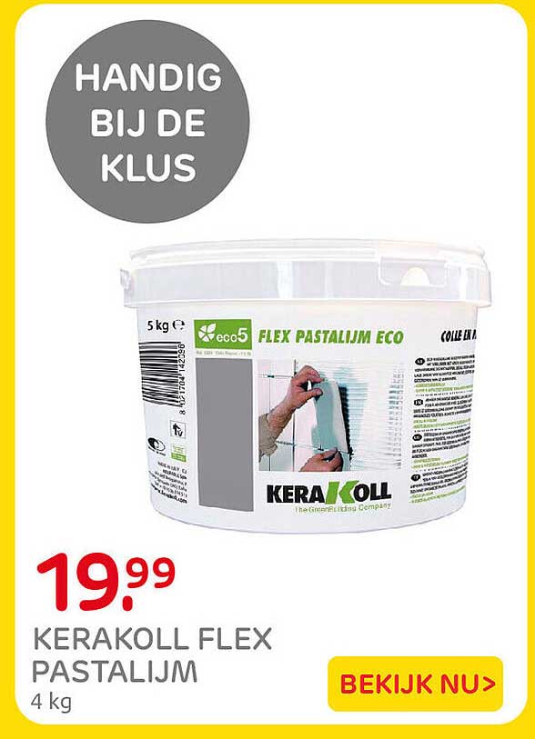 KERAKOLL FLEX PASTALIJM 4 kg