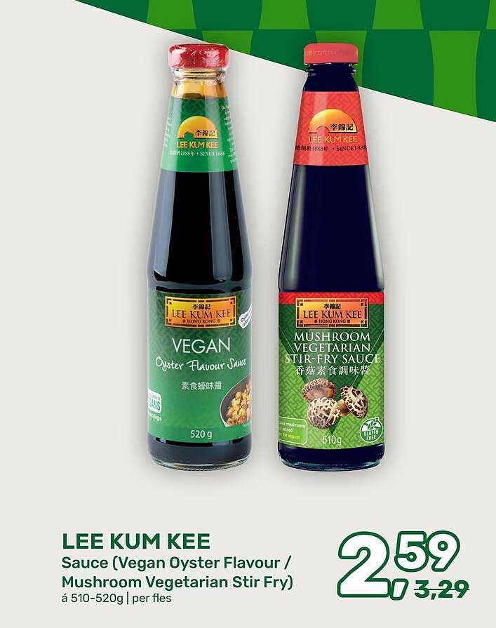 LEE KUM KEE Sauce (Vegan Oyster Flavour / Mushroom Vegetarian Stir Fry)
