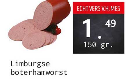 Limburgse boterhamworst