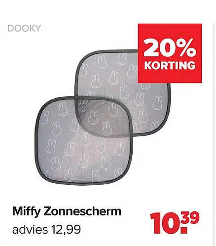 Miffy Zonnescherm 20% KORTING