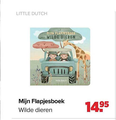 Mijn Flapjesboek Wilde dieren