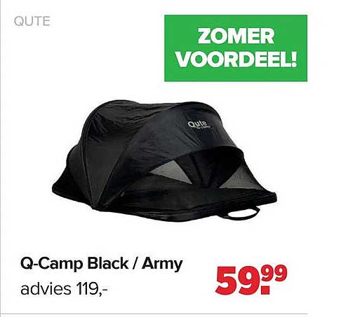 Q-Camp Black / Army