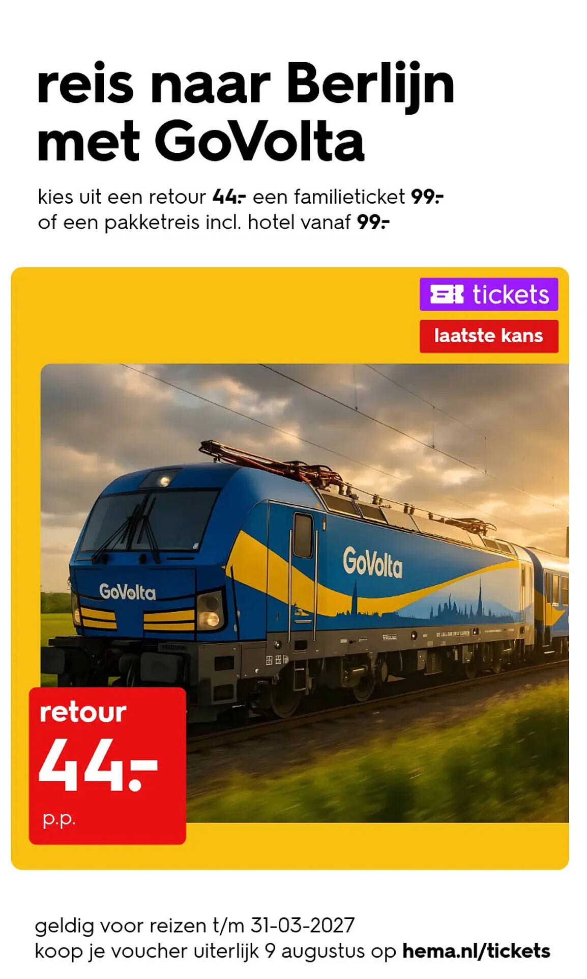 reis naar Berlijn met GoVolta
